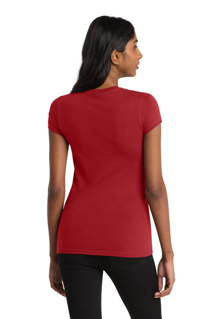 District Women's Fitted Very Important Tee DT6001 Classic Red