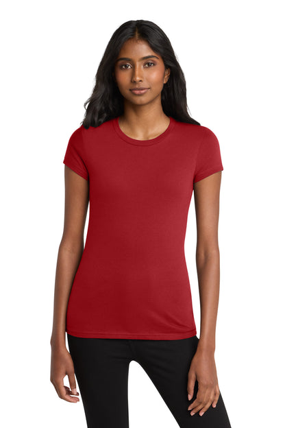 District Women's Fitted Very Important Tee DT6001 Classic Red