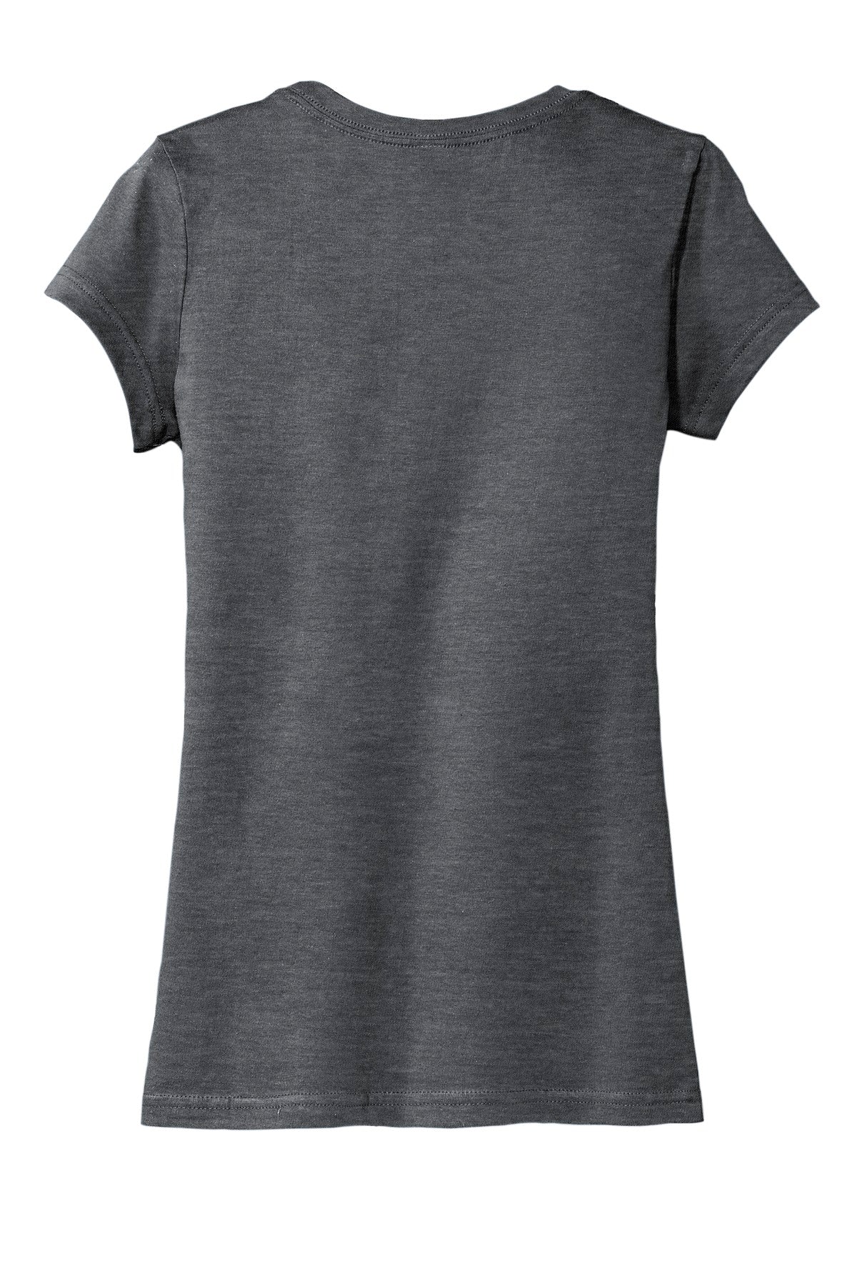 District Women's Fitted Very Important Tee DT6001 Heathered Charcoal
