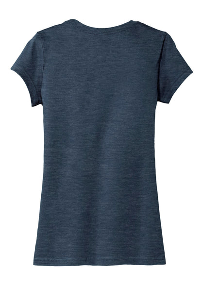 District Women's Fitted Very Important Tee DT6001 Heathered Navy