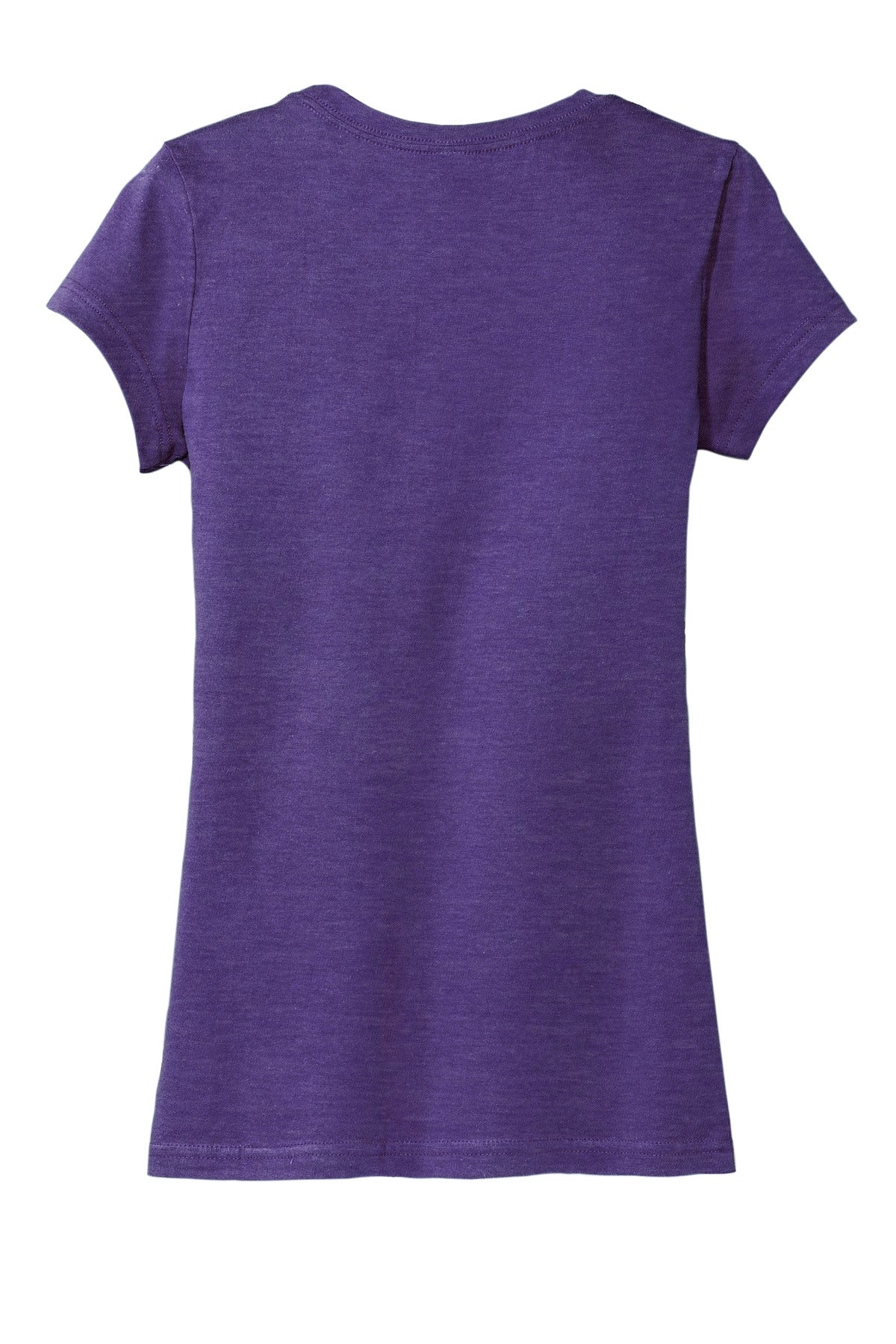 District Women's Fitted Very Important Tee DT6001 Heathered Purple