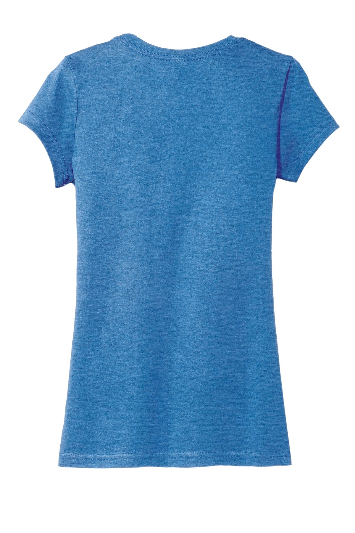 District Women's Fitted Very Important Tee DT6001 Heathered Royal