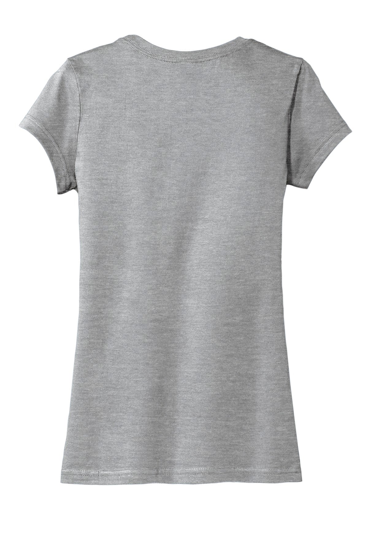 District Women's Fitted Very Important Tee DT6001 Light Heather Grey