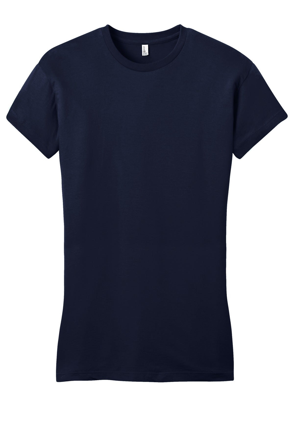 District Women's Fitted Very Important Tee DT6001 New Navy