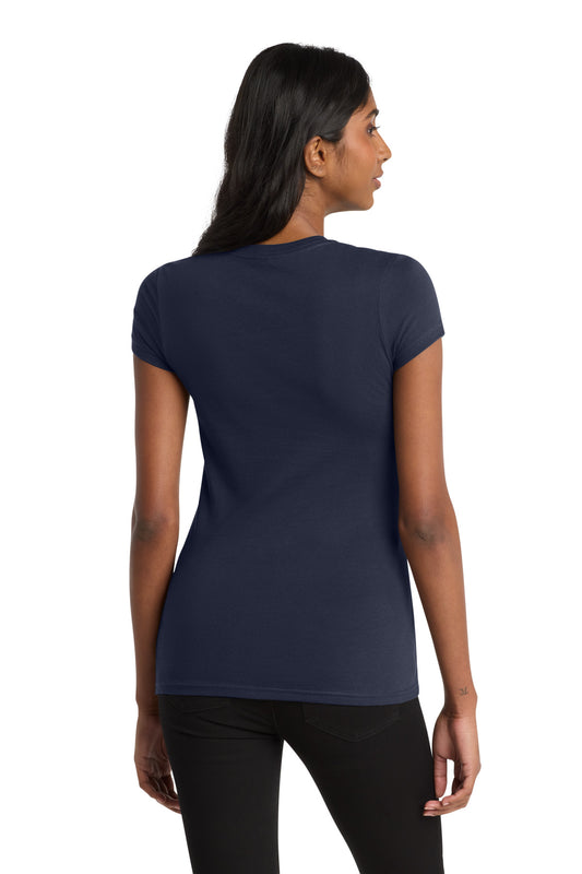District Women's Fitted Very Important Tee DT6001 New Navy