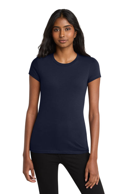 District Women's Fitted Very Important Tee DT6001 New Navy
