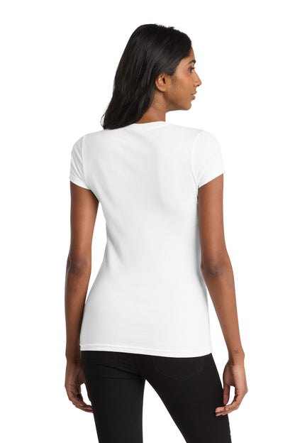 District Women's Fitted Very Important Tee DT6001 White