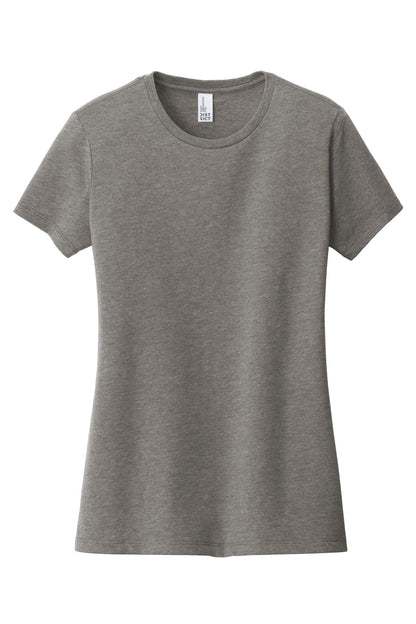 District Women's Very Important Tee  DT6002 Grey Frost
