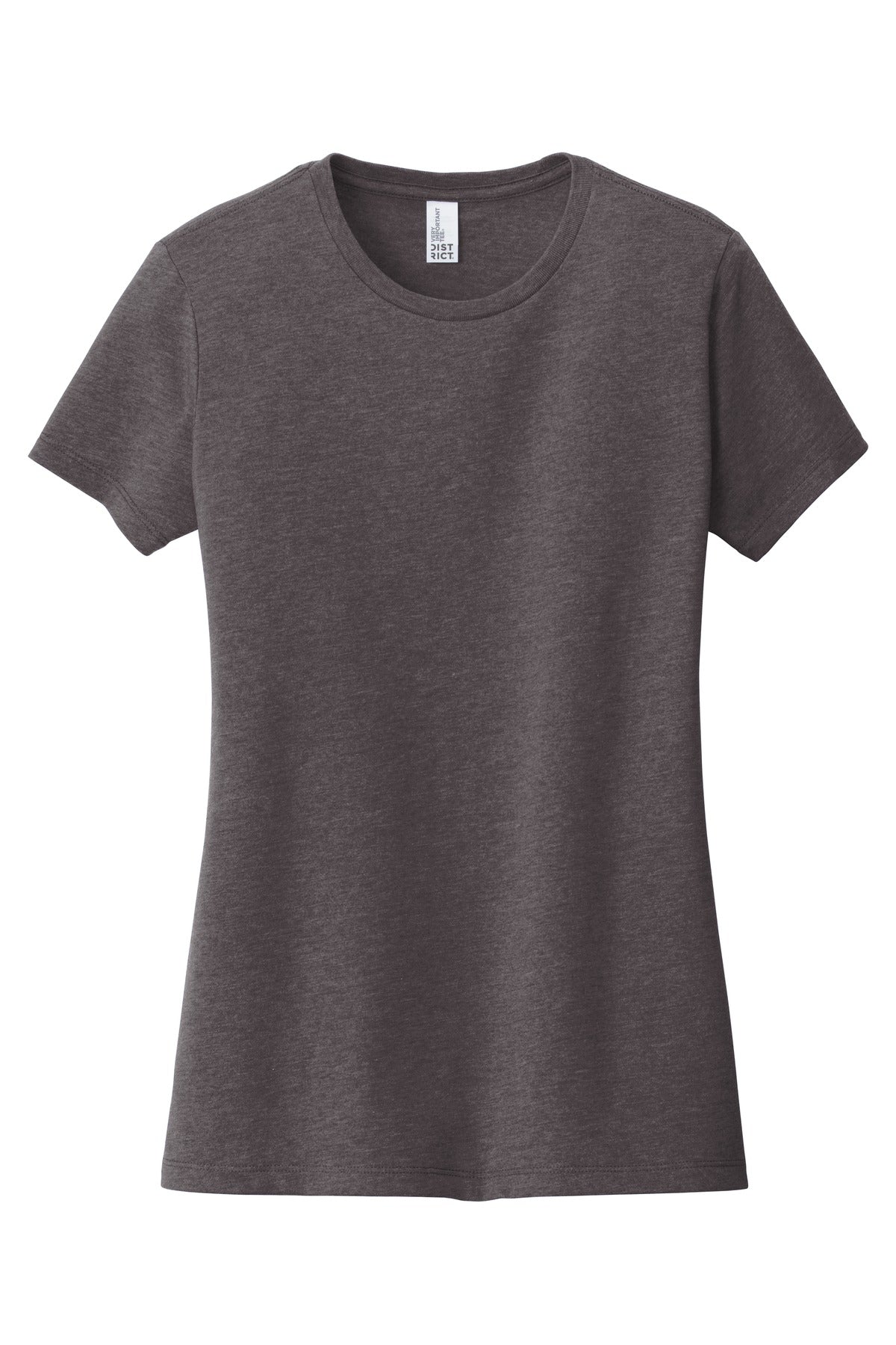 District Women's Very Important Tee  DT6002 Heathered Charcoal