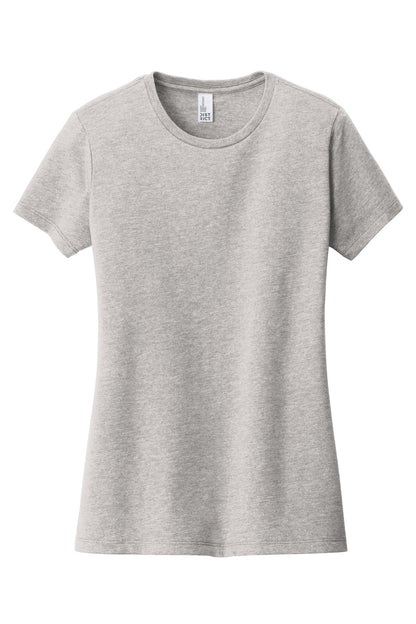 District Women's Very Important Tee  DT6002 Light Heather Grey