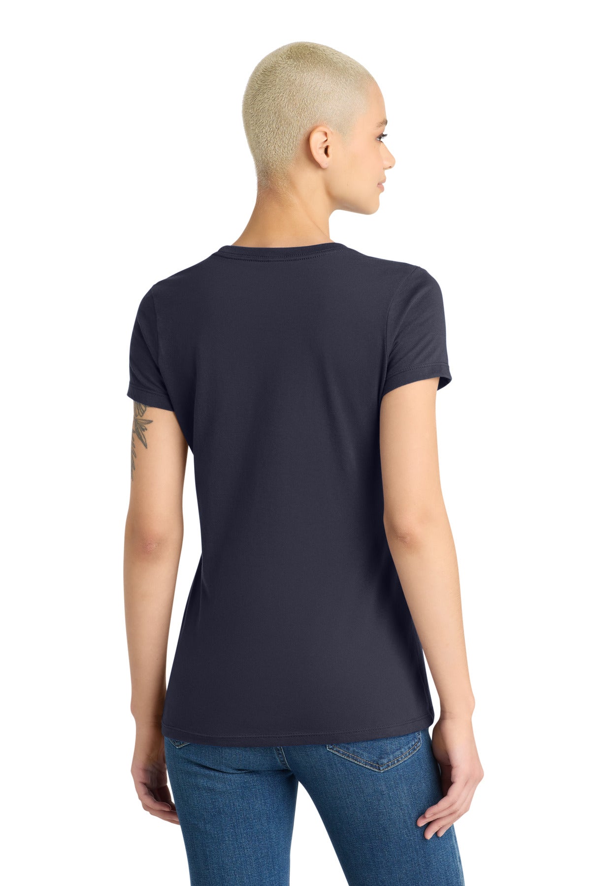 District Women's Very Important Tee  DT6002 New Navy