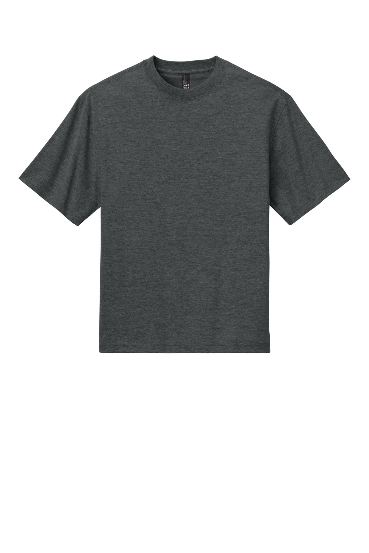 District Heavyweight Very Important Tee DT6065 Heathered Charcoal
