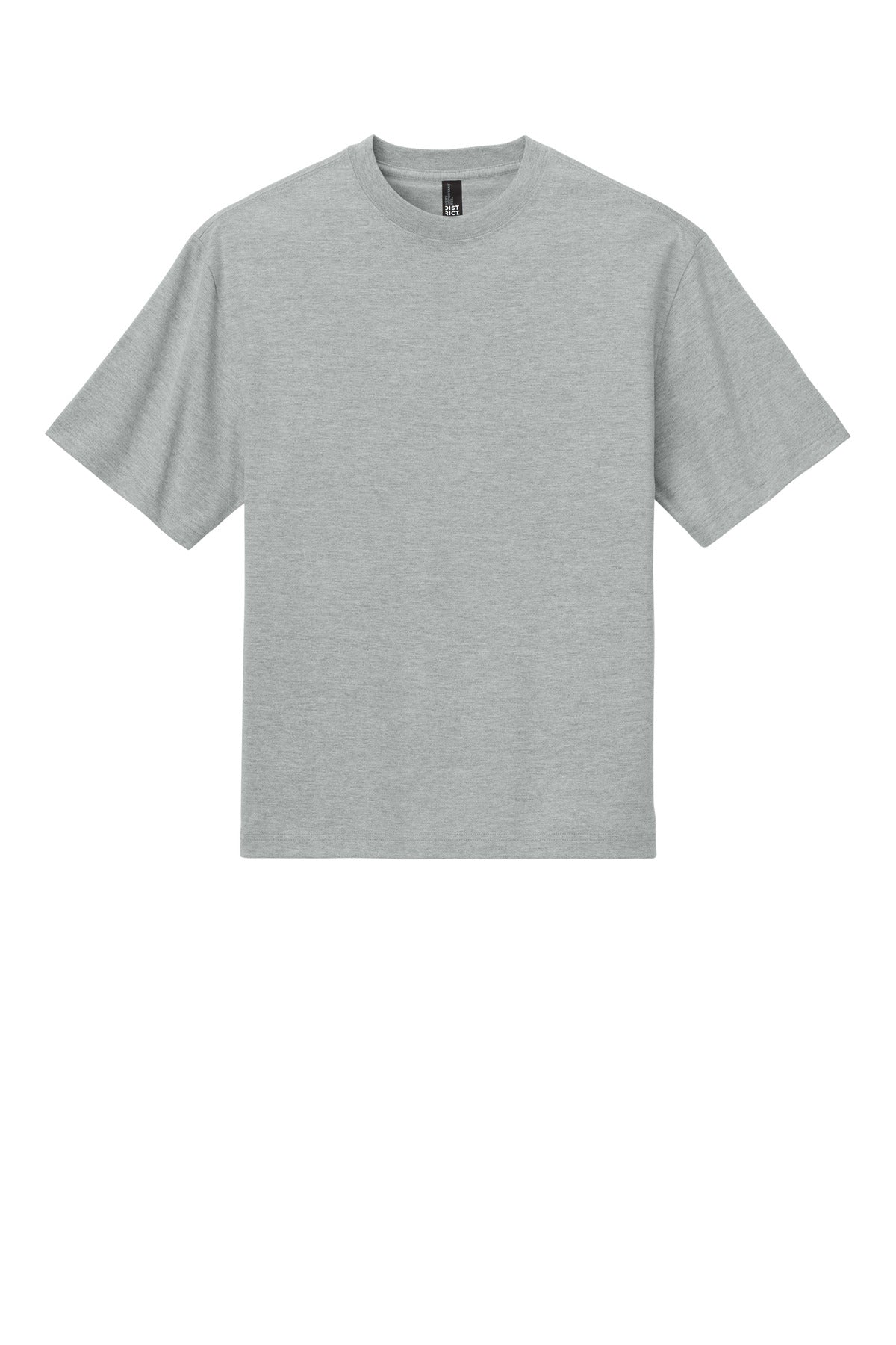 District Heavyweight Very Important Tee DT6065 Light Heather Grey