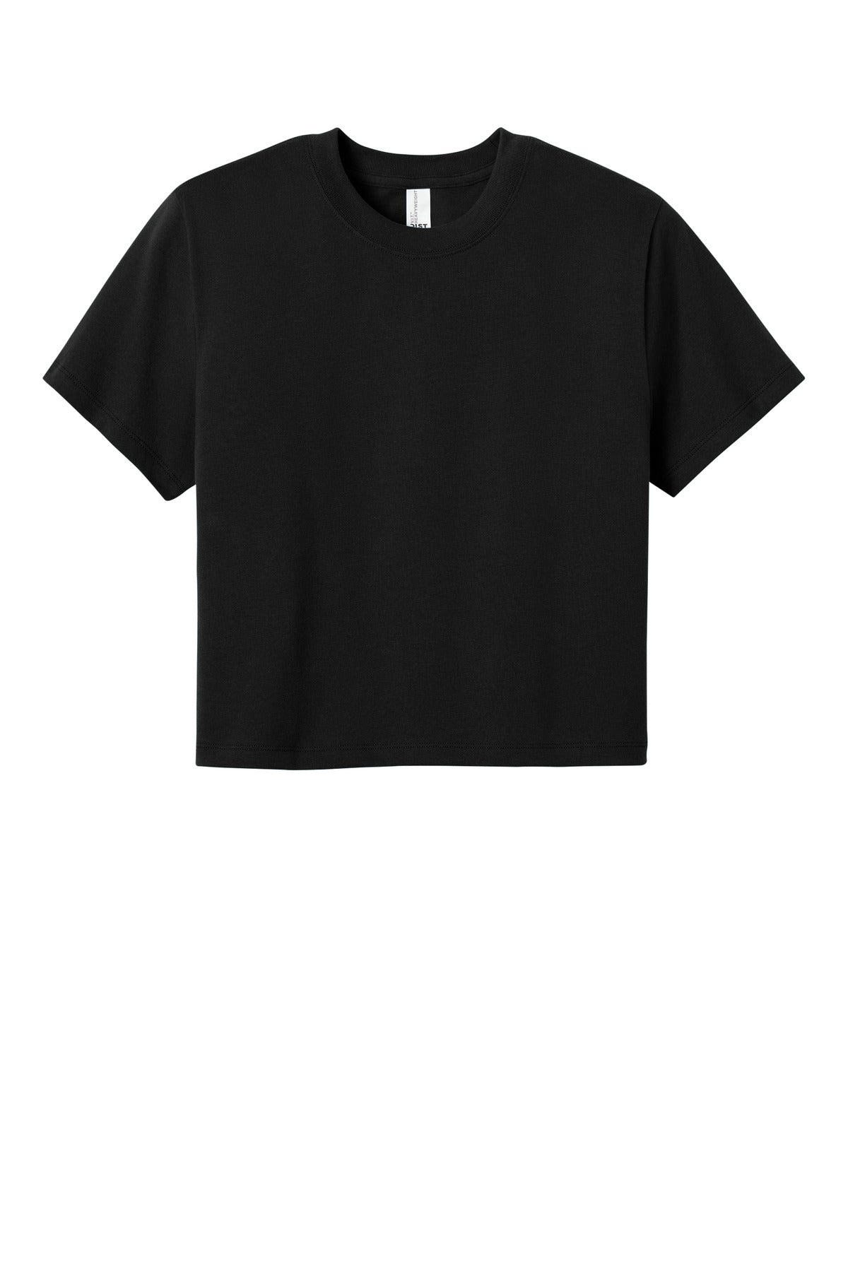 District Women's Heavyweight Boxy Very Important Tee DT6066 Black
