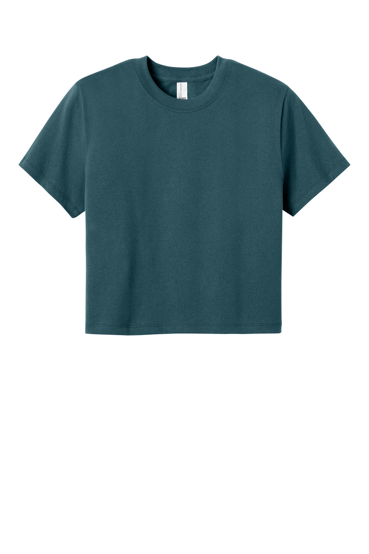 District Women's Heavyweight Boxy Very Important Tee DT6066 Deep Cyan