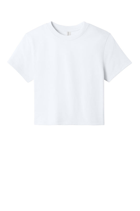 District Women's Heavyweight Boxy Very Important Tee DT6066 White
