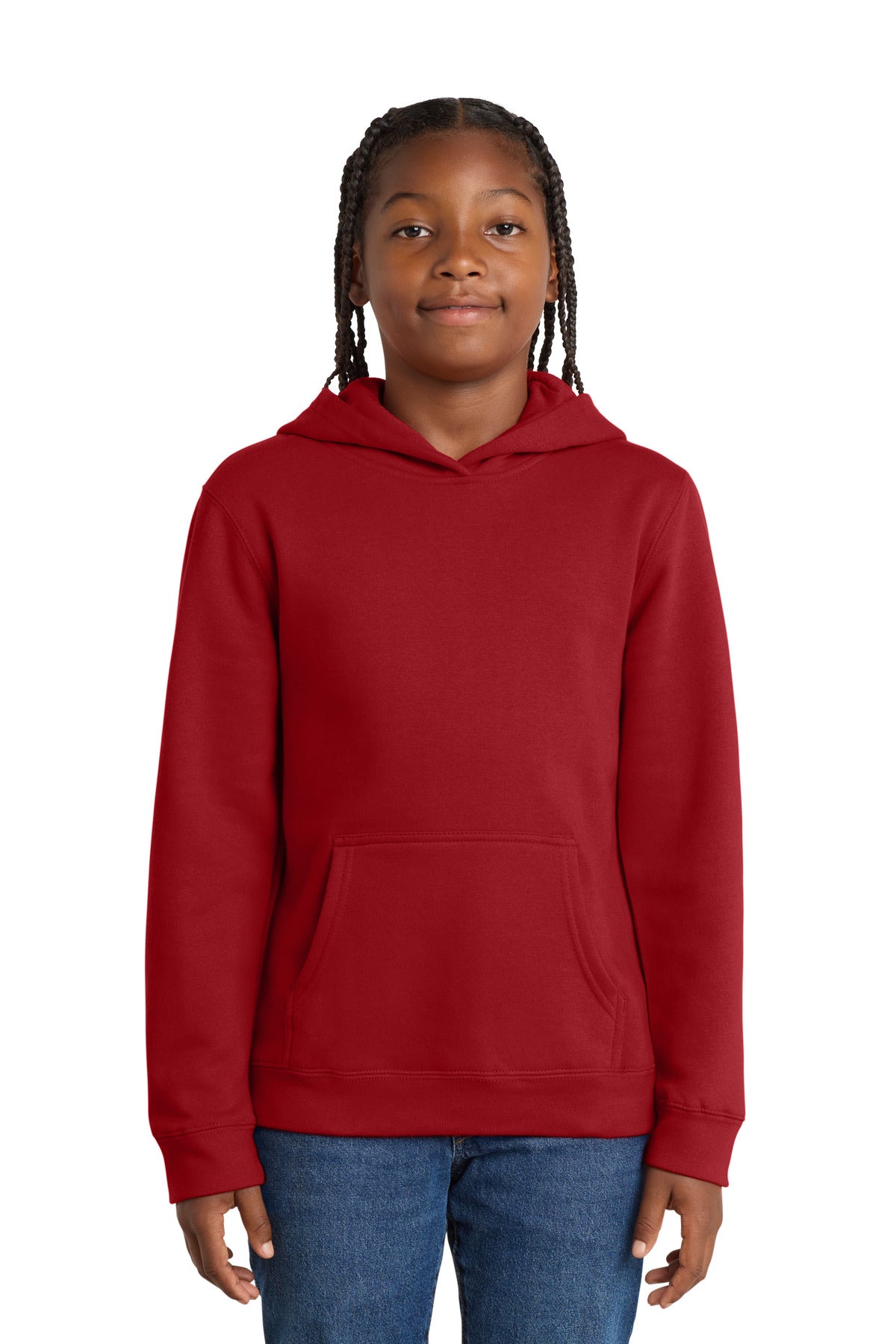 District Youth VITFleece Hoodie DT6100Y Classic Red