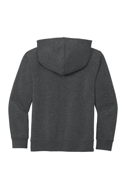District Youth VITFleece Hoodie DT6100Y Heathered Charcoal