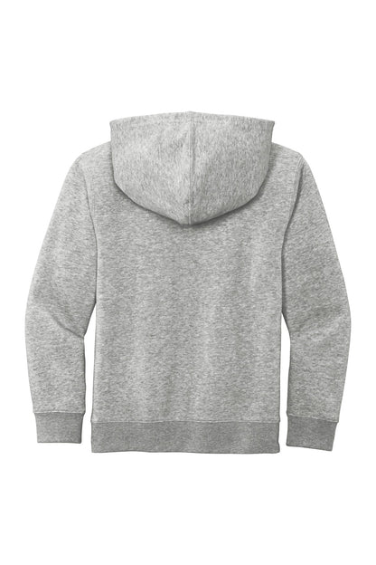District Youth VITFleece Hoodie DT6100Y Light Heather Grey