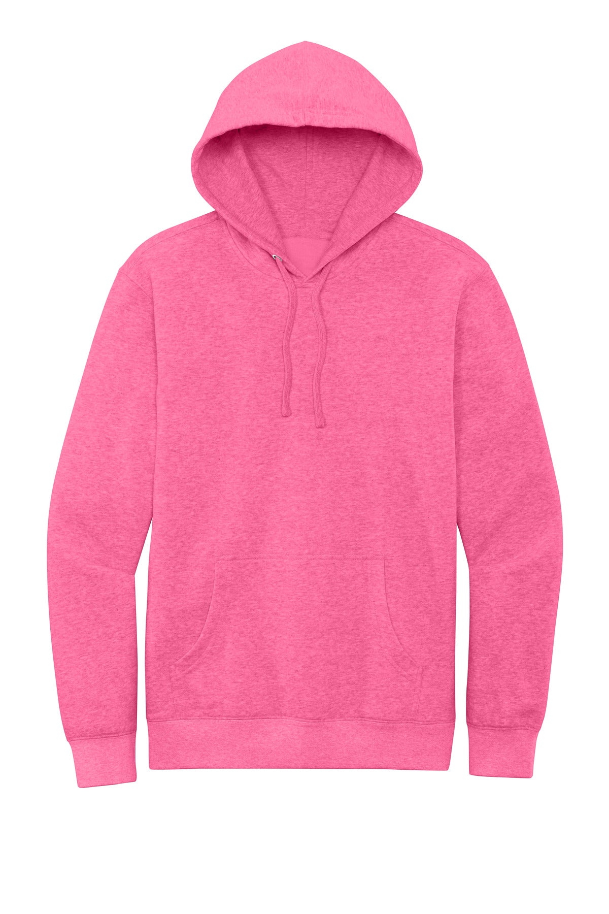 District VITFleece Hoodie DT6100 Awareness Pink Heather