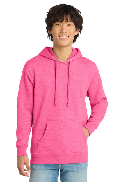 District VITFleece Hoodie DT6100 Awareness Pink Heather