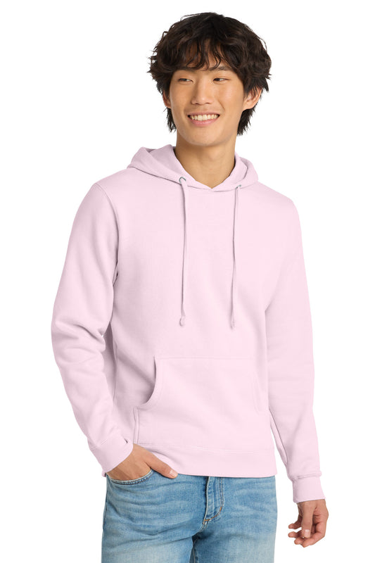 District VITFleece Hoodie DT6100 Carnation Pink