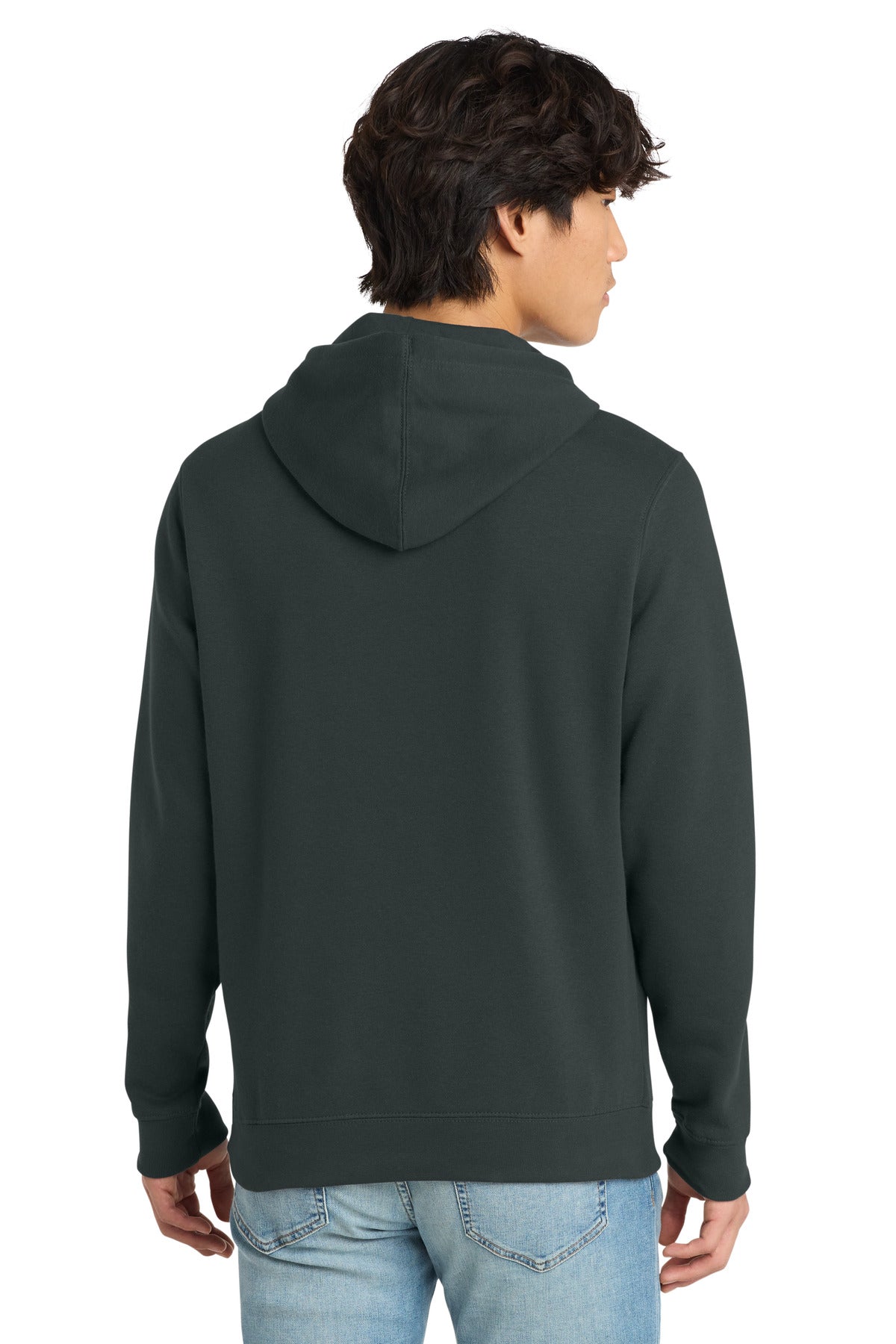 District VITFleece Hoodie DT6100 Charcoal