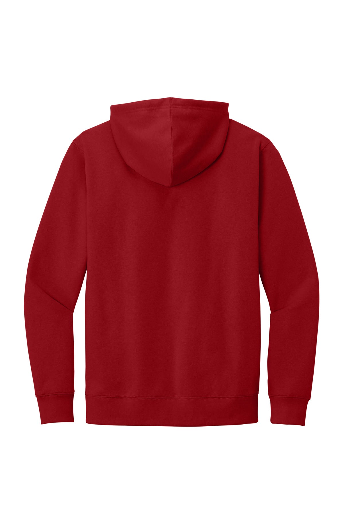 District VITFleece Hoodie DT6100 Classic Red