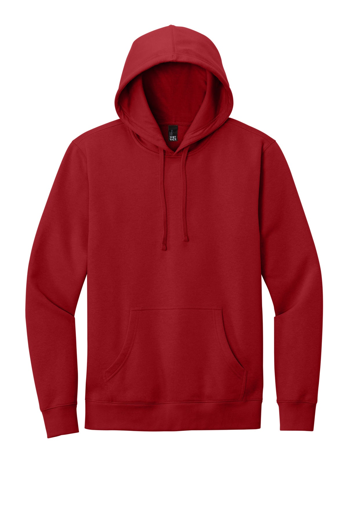 District VITFleece Hoodie DT6100 Classic Red