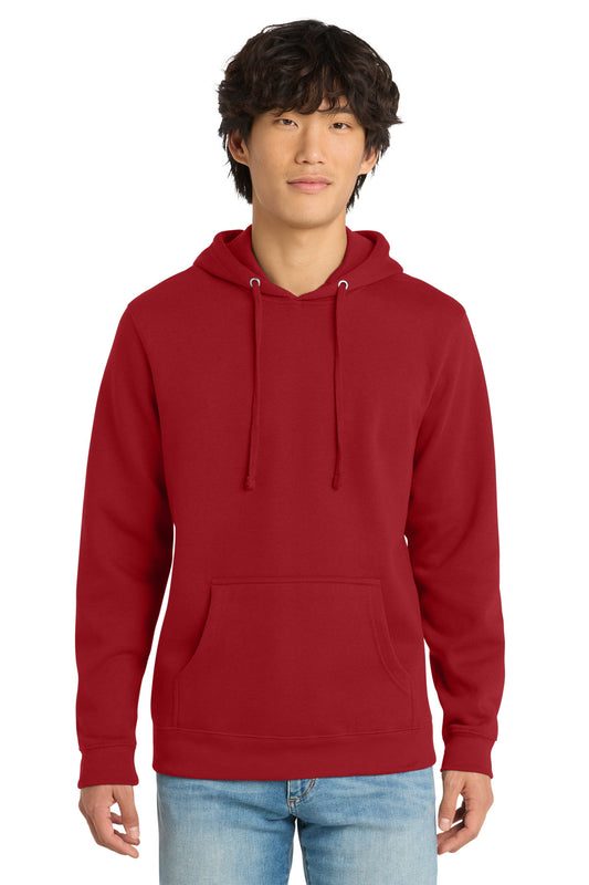 District VITFleece Hoodie DT6100 Classic Red