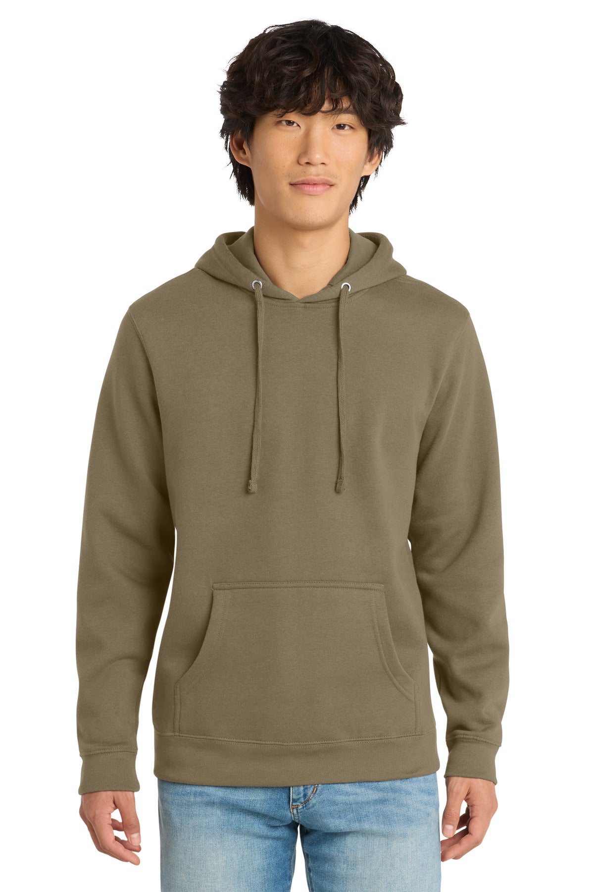 District VITFleece Hoodie DT6100 Coyote Brown
