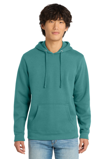 District VITFleece Hoodie DT6100 Eucalyptus Blue