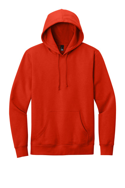 District VITFleece Hoodie DT6100 Fiery Red