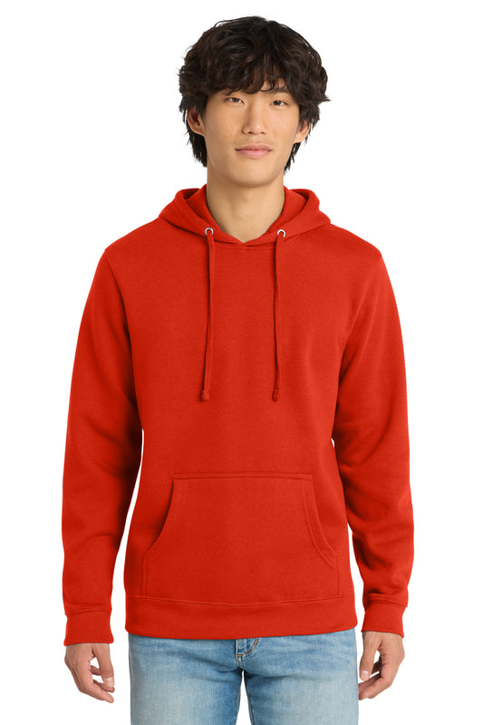 District VITFleece Hoodie DT6100 Fiery Red
