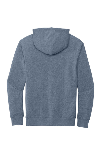 District VITFleece Hoodie DT6100 Flint Blue Heather