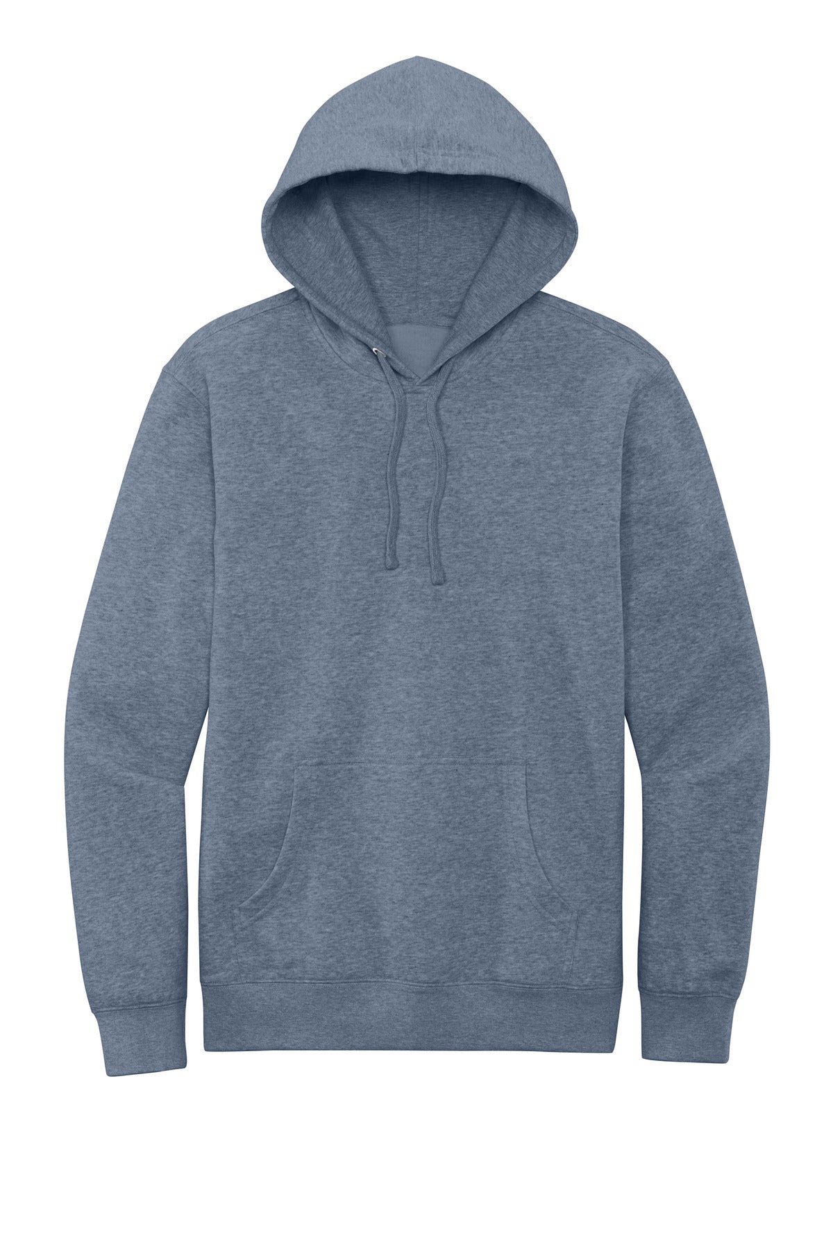 District VITFleece Hoodie DT6100 Flint Blue Heather