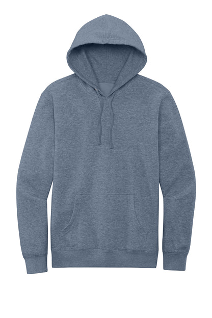 District VITFleece Hoodie DT6100 Flint Blue Heather