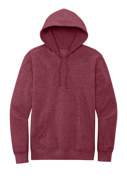 District VITFleece Hoodie DT6100 Heathered Cardinal