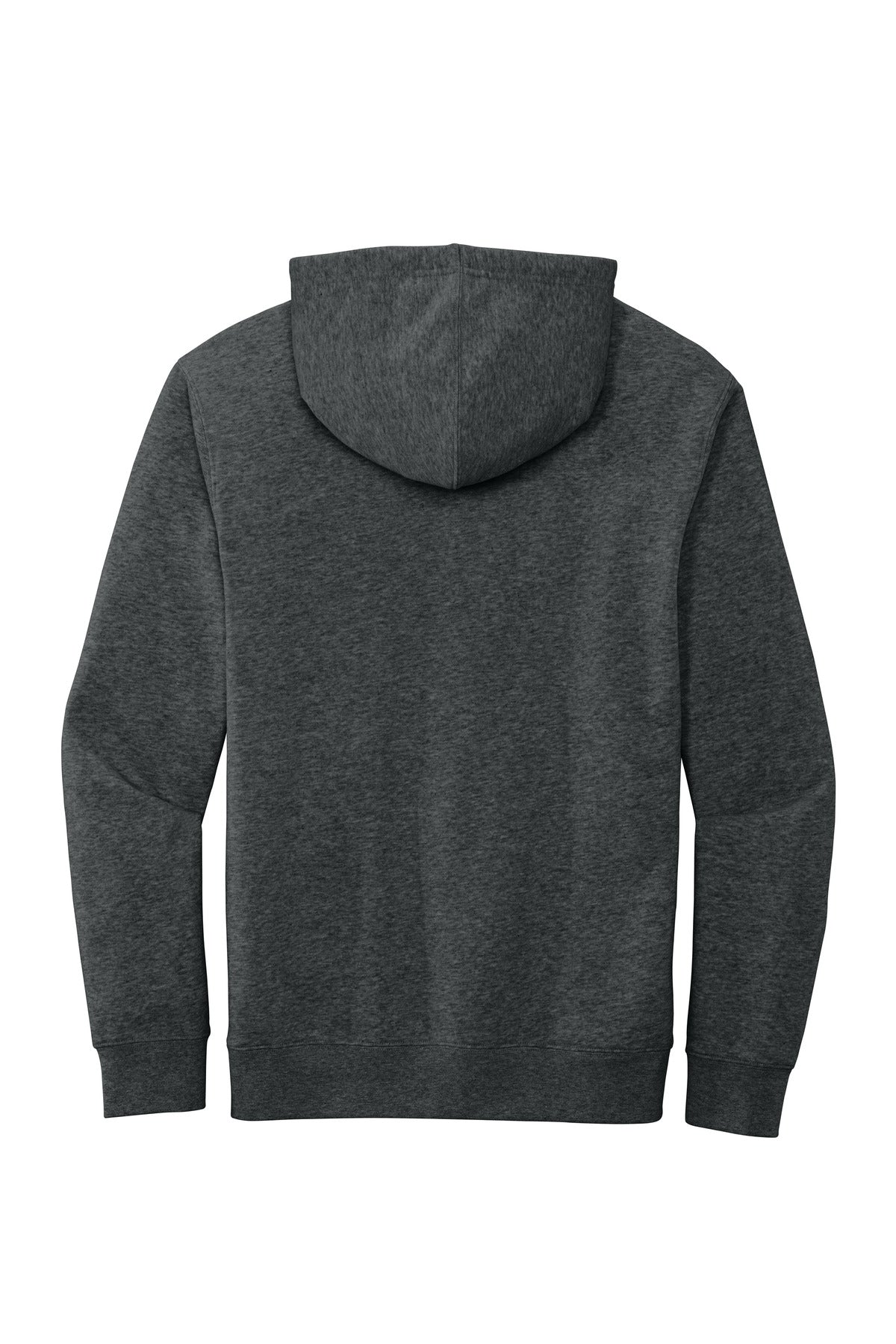 District VITFleece Hoodie DT6100 Heathered Charcoal