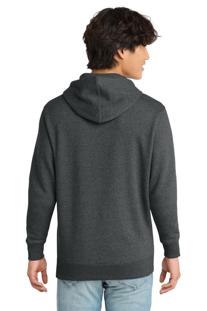 District VITFleece Hoodie DT6100 Heathered Charcoal