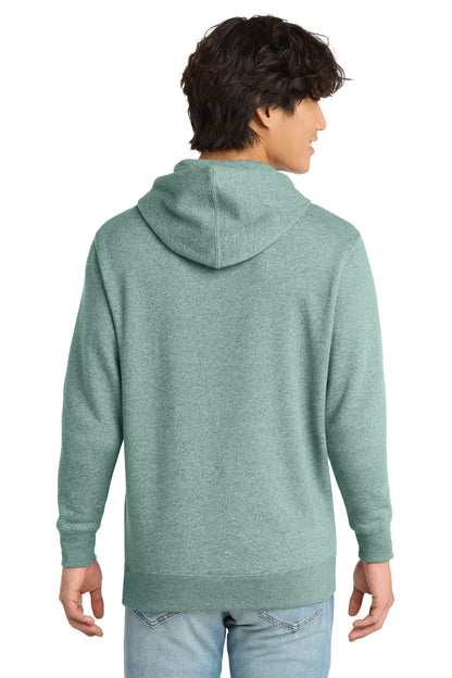 District VITFleece Hoodie DT6100 Heathered Dusty Sage