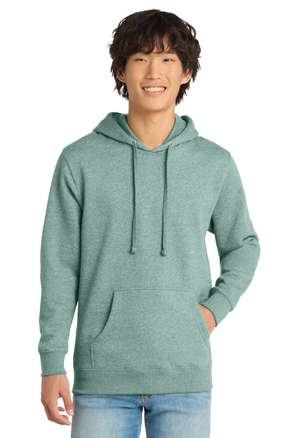 District VITFleece Hoodie DT6100 Heathered Dusty Sage
