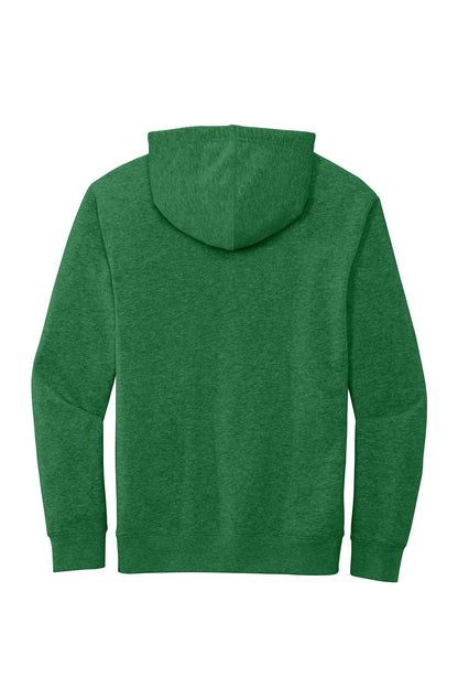 District VITFleece Hoodie DT6100 Heathered Kelly Green