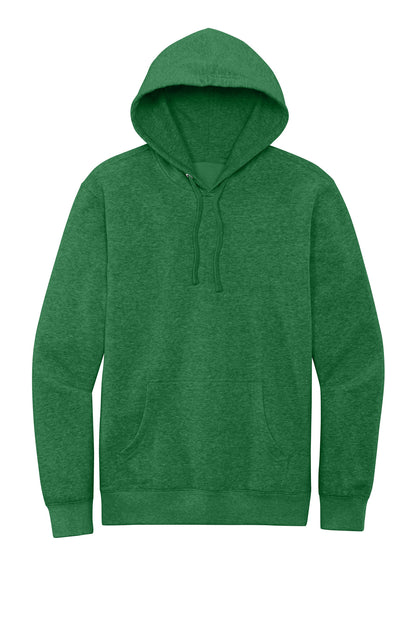 District VITFleece Hoodie DT6100 Heathered Kelly Green