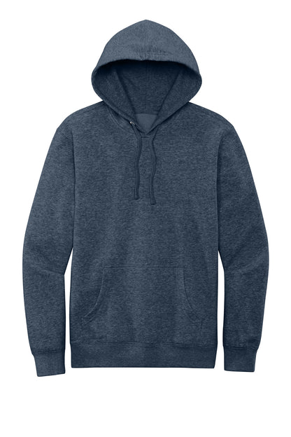 District VITFleece Hoodie DT6100 Heathered Navy