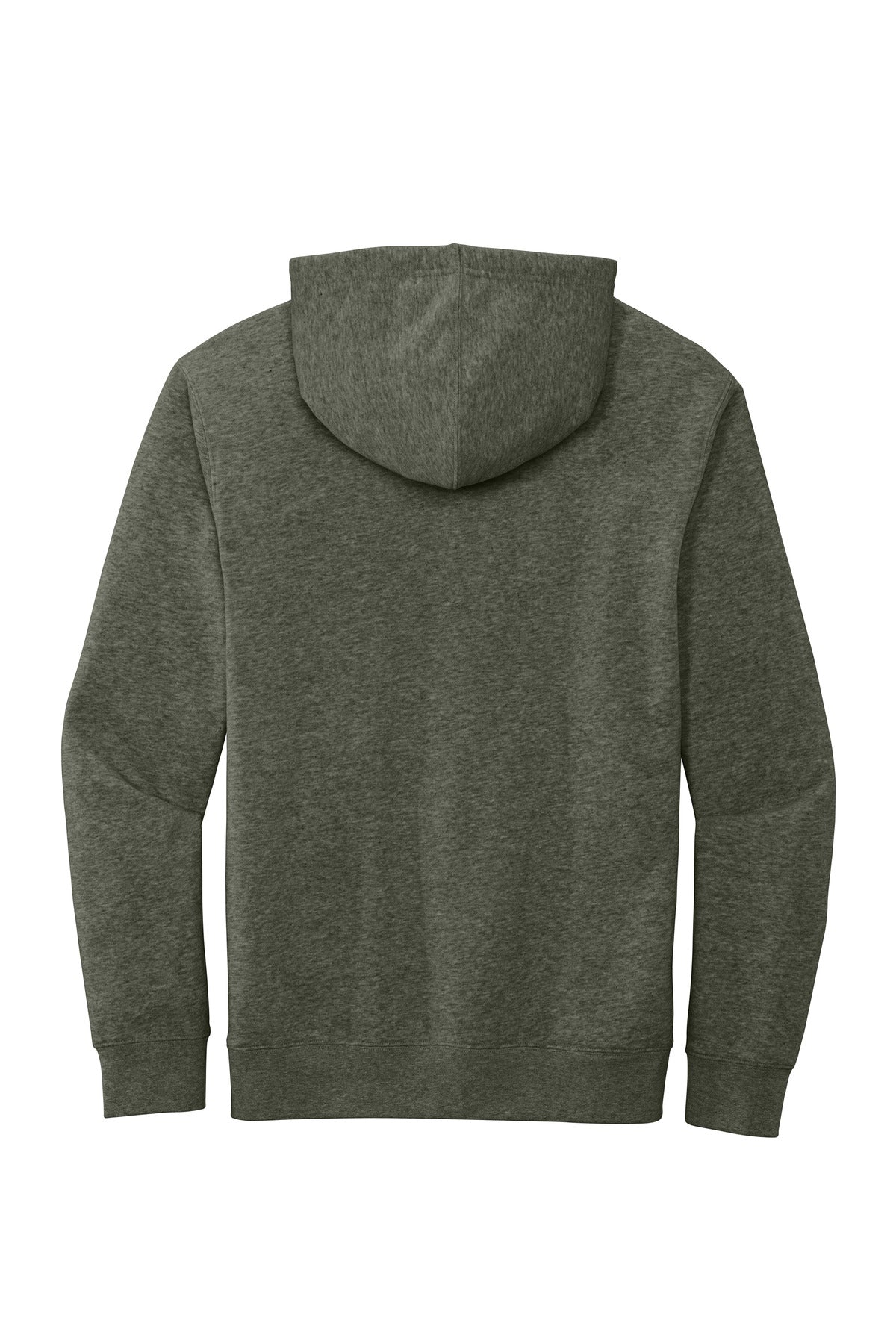 District VITFleece Hoodie DT6100 Heathered Olive