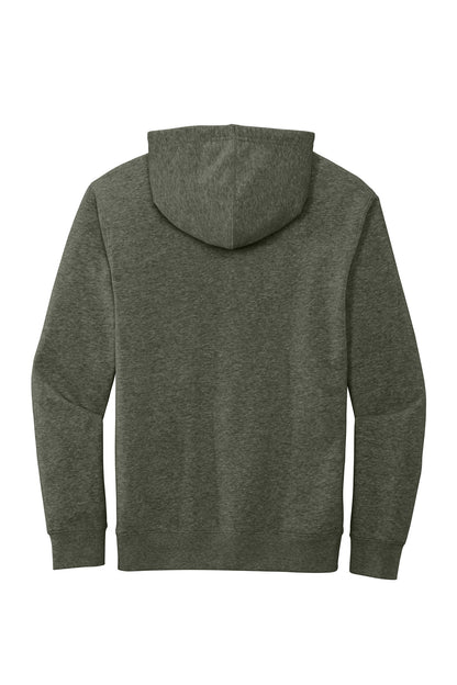 District VITFleece Hoodie DT6100 Heathered Olive