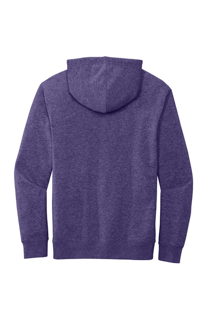 District VITFleece Hoodie DT6100 Heathered Purple