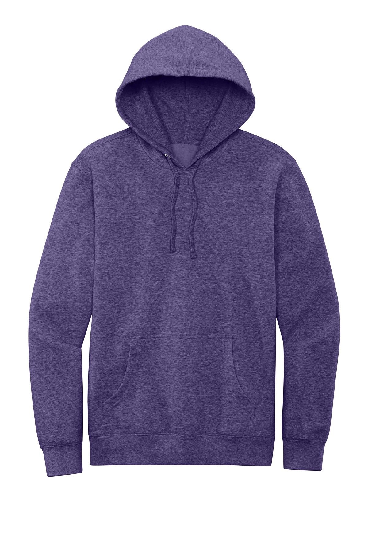 District VITFleece Hoodie DT6100 Heathered Purple
