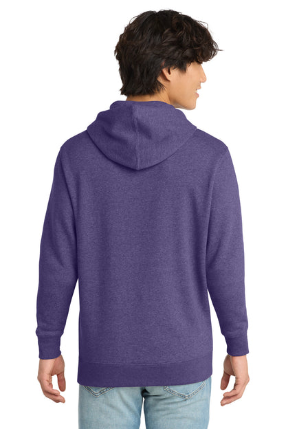 District VITFleece Hoodie DT6100 Heathered Purple